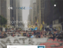 Tablet Screenshot of oilchangeusa.org